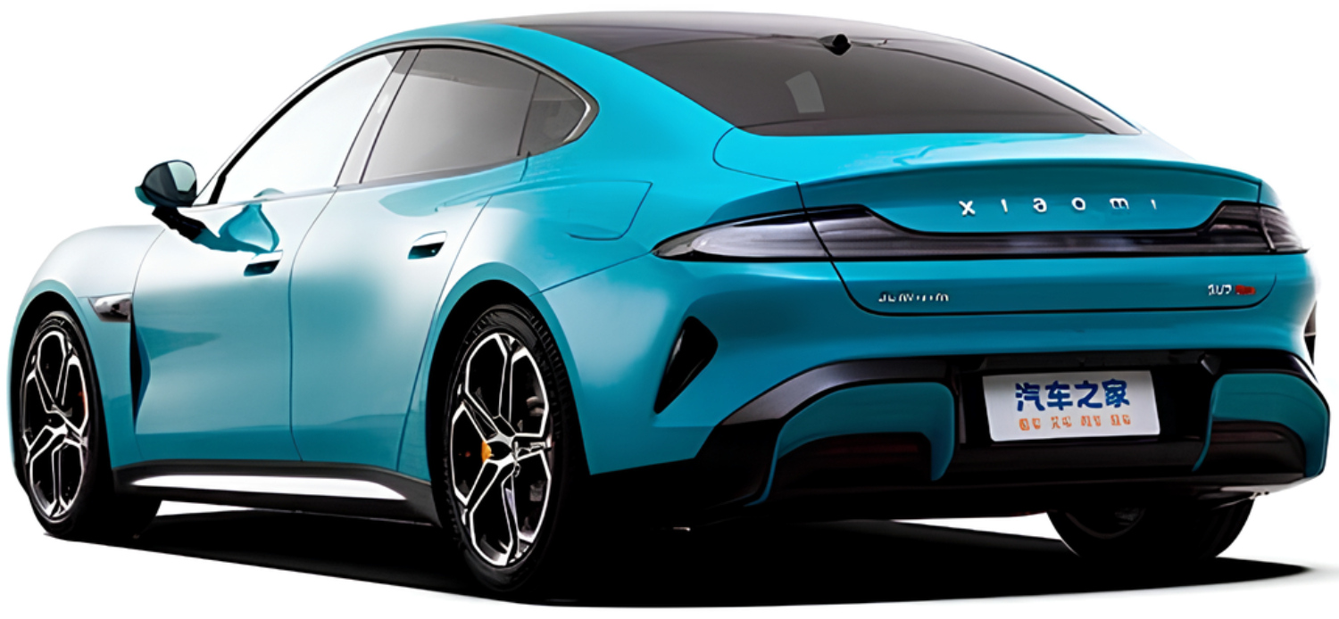 Модель автомобиля уменьшенная Xiaomi SU7 1/18 Die-cast Model Car синий BHR08KPGL