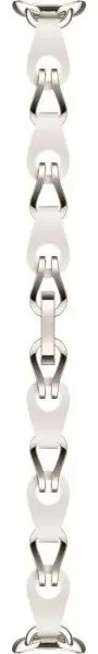 Ремешок для фитнес браслета Xiaomi Smart Band 8 Chain Strap белый BHR7313GL