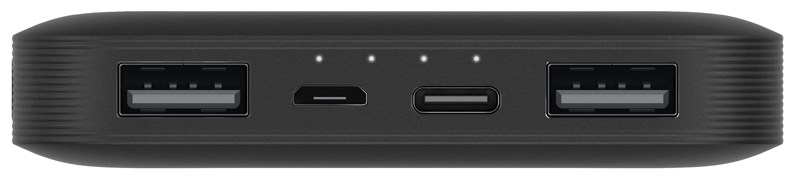 Портативный аккумулятор REDMI Power Bank 10000 mAh черный VXN4305GL (PB100LZM)